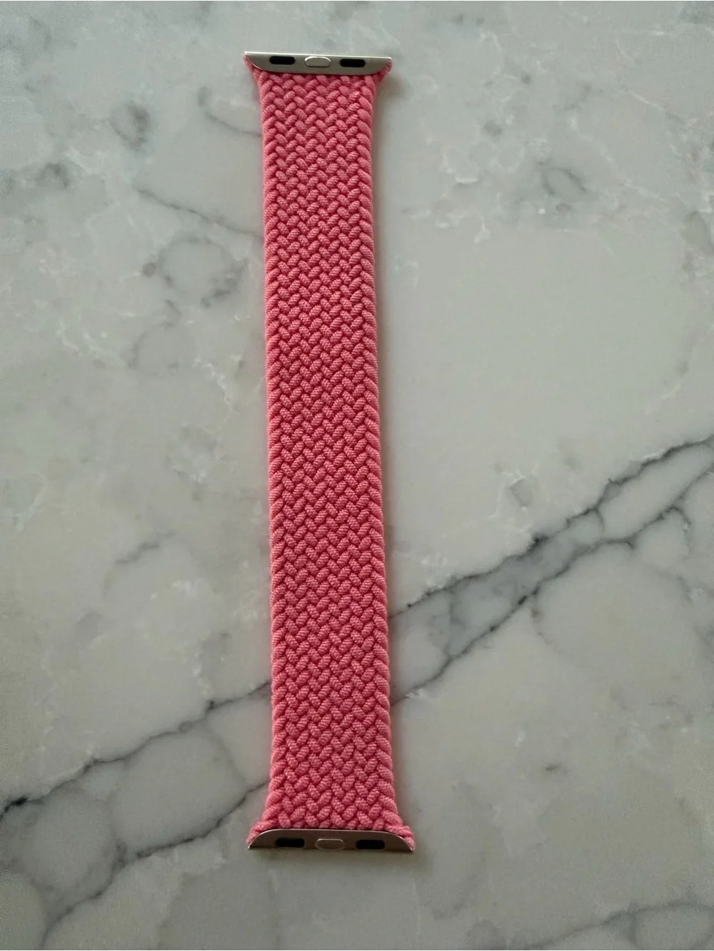 Apple Watch Pink Braided Solo Loop Band Size 7